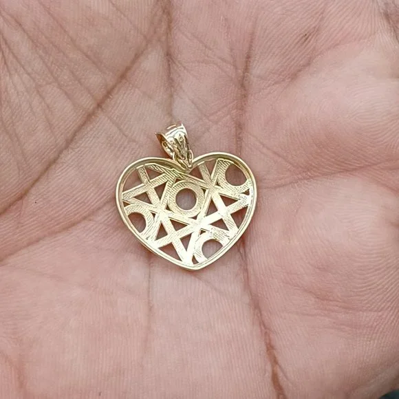 10kt Real Gold Heart Pendant